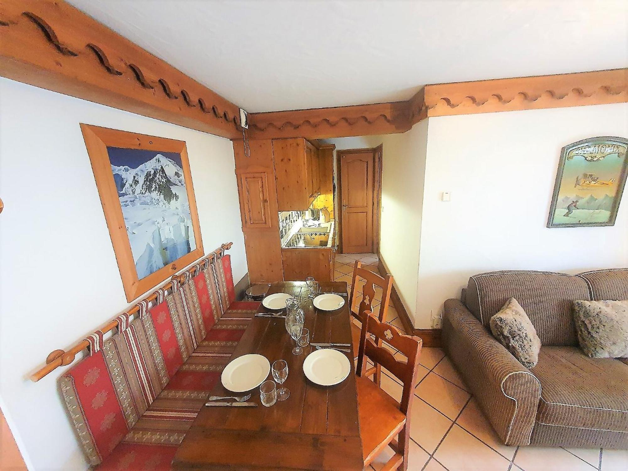 La Ginabelle Vue Montblanc 4 Personnes Lägenhet Chamonix Exteriör bild
